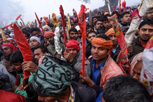 Kurban Hewan Massal di Nepal