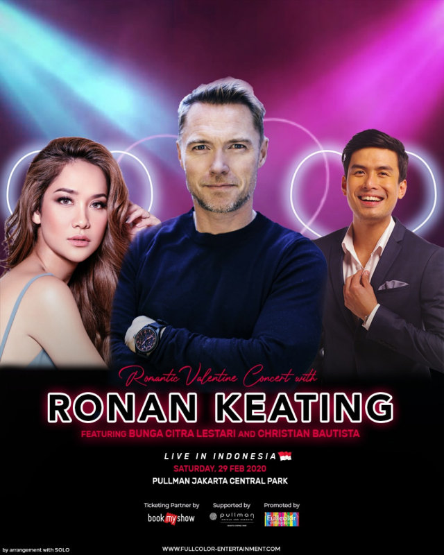 Romantic Valentine Concert With Ronan Keating 'BOYZONE'. Foto: Dok. Full Color