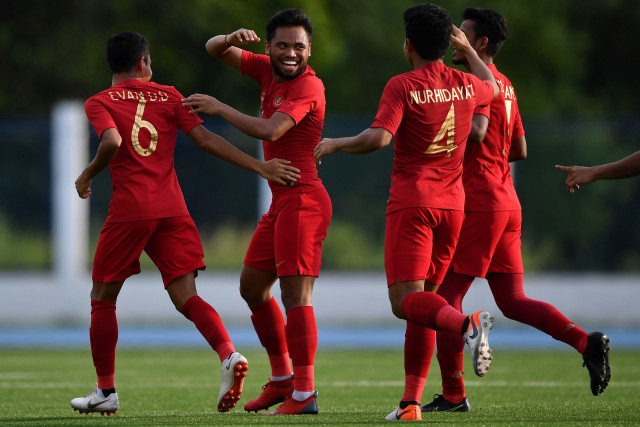 Timnas U-23 Indonesia vs Laos