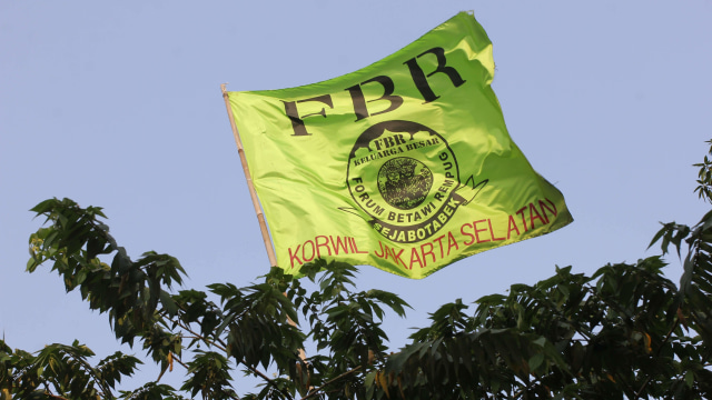 Atribut bendera FBR. Foto: Irfan Adi Saputra/kumparan