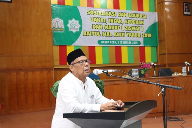 Mahdi Ahmadi, Plt Kepala Baitul Mal Aceh. Dok. Baitul Mal