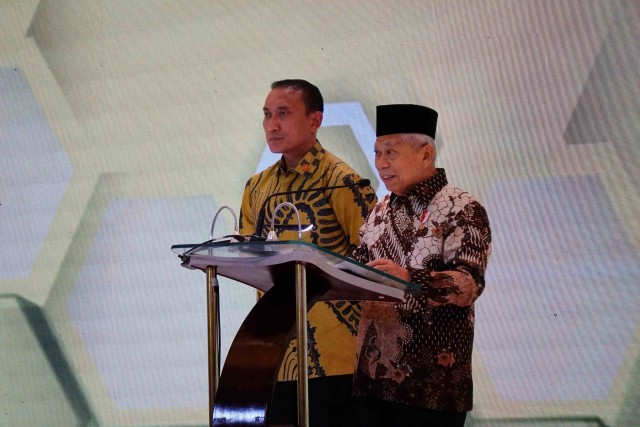 Foto: Ma'ruf Amin Tutup Munas Golkar yang Sejuk (1271815)