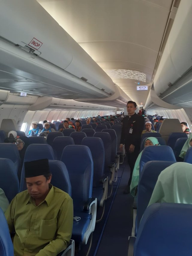 Lion Air buka penerbangan langsung Lombok-Jeddah untuk layani jamaah umrah. Foto: Dok. Lion Air