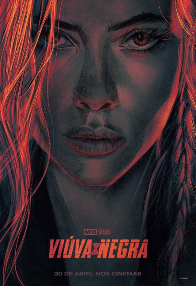 Poster Black Widow terbaru yang dirilis di CCXP 2019 (Foto: Marvel Studios)