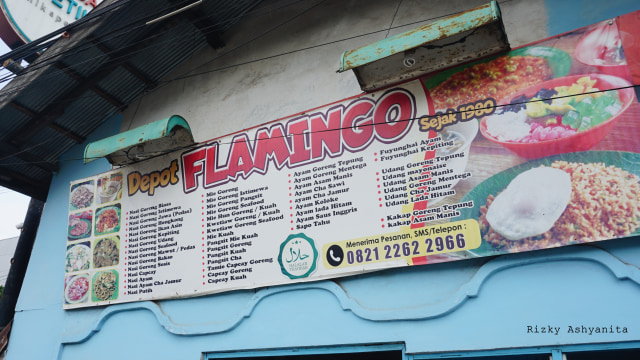 Depot Flamingo Banjarmasin (Foto : Rizky Ashyanita)