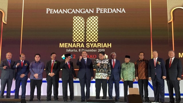 Pemancangan Perdana Menara Syariah PIK2, di Pantai Indah Kapuk, Jakarta Utara, Minggu (8/12). Foto: Nurul NUr Azizah/kumparan