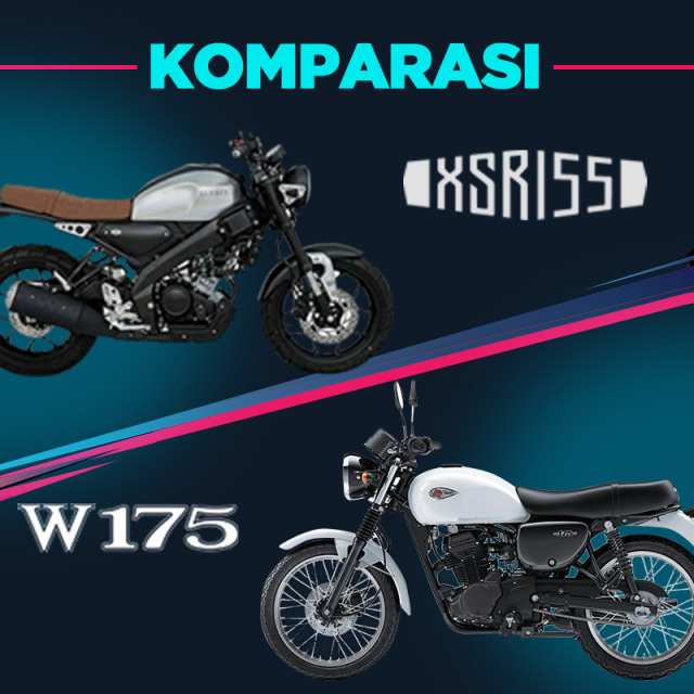 Komparasi Yamaha XSR155 vs Kawasaki W175 Foto: Indra Fauzi/kumparan
