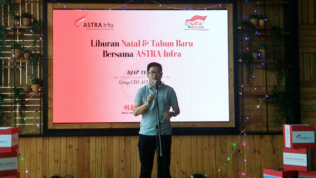 Group CEO Astra Infra Djap Tet Fa di Kuningan City, Jakarta Selatan, Senin (9/12).  Foto: Fachrul Irwinsyah/kumparan