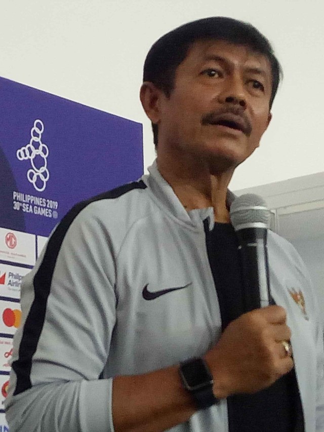 Indra Sjafri saat masih menjabat sebagai pelatih Timnas U-23 Indonesia di SEA Games 2019. Foto: Aditia Rizki Nugraha/kumparan
