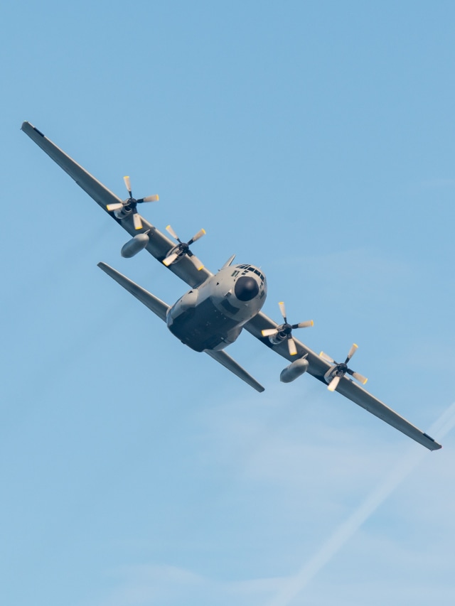 Ilustrasi Hercules C-130. Foto: Shutter Stock 