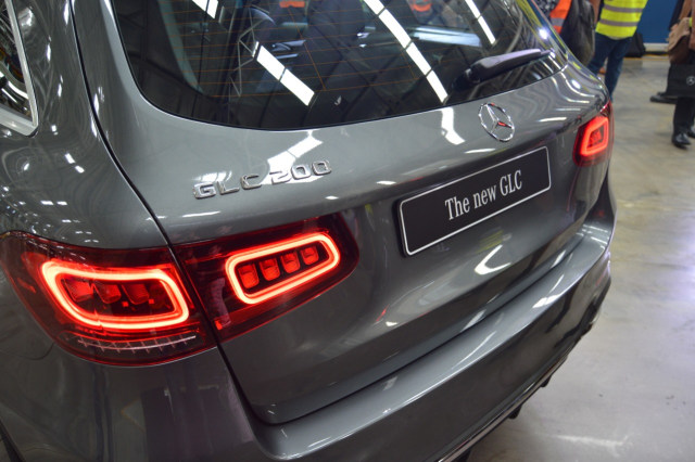 New Mercedes-Benz GLC rakitan Wanaherang, Bogor Foto: Bagas Putra Riyadhana/kumparan