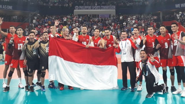 SEA Games, Voli putra raih emas