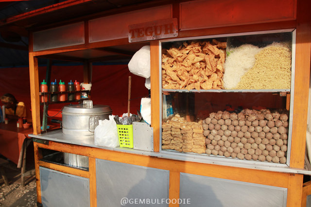 Bakso pak Teguh, langganan gembul dikala hawa dingin menerpa. Photo by @gembulfoodie