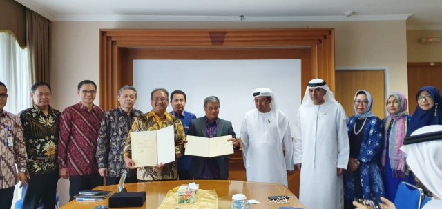 Itera jalin kerjasama dengan UAI, Selasa (10/12) | Foto : Humas Itera