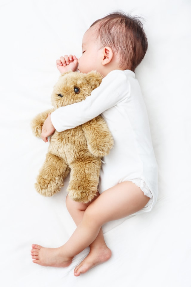 Ilustrasi regrestrasi tidur pada bayi. Foto: Shutterstock
