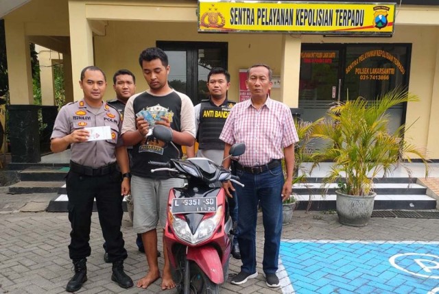 Bandit Jalanan Perampas Tas Cewek di Citraland Surabaya Dibekuk