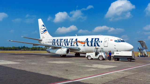 Ilustrasi maskapai penerbangan Batavia Air