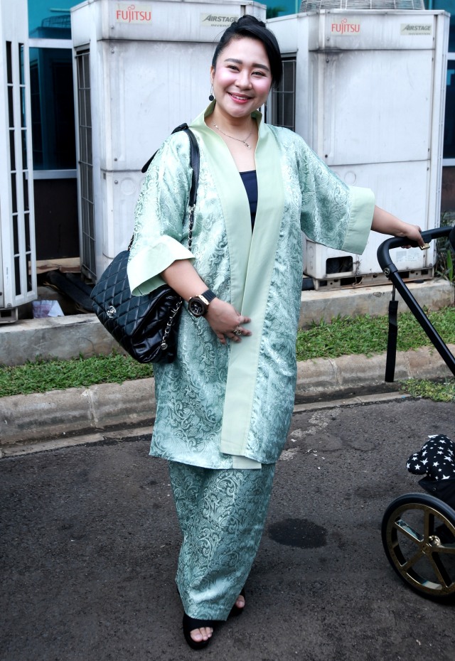Mantan penyanyi cilik Chikita Meidy saat ditemui di kawasan Kapten Tendean, Jakarta, Rabu, (11/12/2019). Foto: Ronny