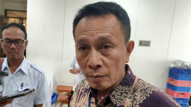 Calon Hakim MK Suparman Marzuki usai wawancara terbuka. Foto: Abyan Faisal/kumparan