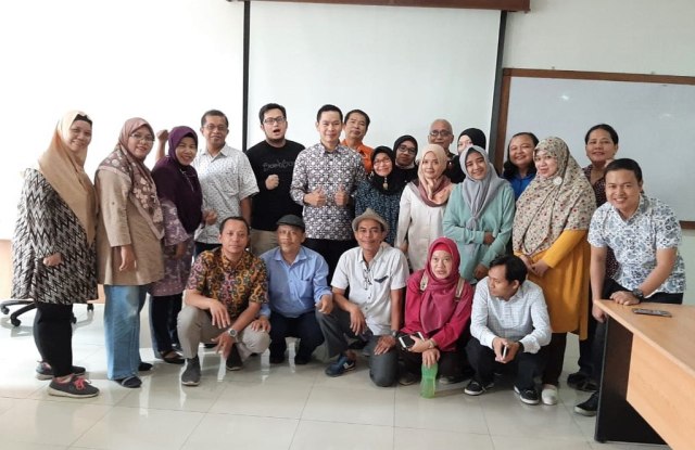 Diskusi ilmiah persiapan disertasi Mahasiswa S3 MP Unpak