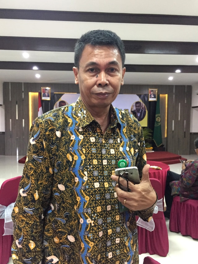 Wakil Ketua Komisi Pemberantasan Korupsi (KPK) terpilih periode 2019-2024 Nawawi Pomolango saat perpisahan di PT Denpasar, Bali. Foto: Denita br Matondang/kumparan