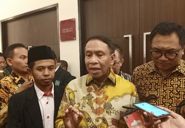 Menteri Pemuda dan Olahraga Zainudin Amali ketika berada di Kota Malang Rabu (11/12/2019) malam. (Foto: Rezza Do'a/Tugumalang.id)
