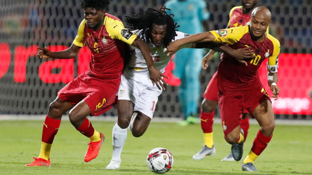 Laga Ghana melawan Benin di Piala Afrika 2019. Foto: REUTERS/Amr Abdallah Dalsh