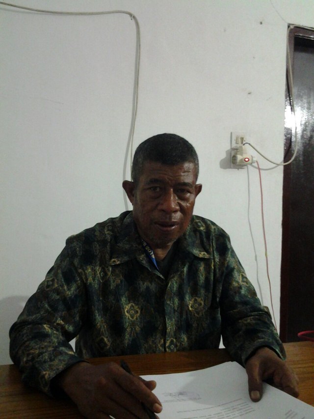 Kepala Unit Penyelenggara Pelabuhan (Ka.UPP) Lewoleba, Kabupaten Lembata, Provinsi NTT, Bambang Arifin Atu.