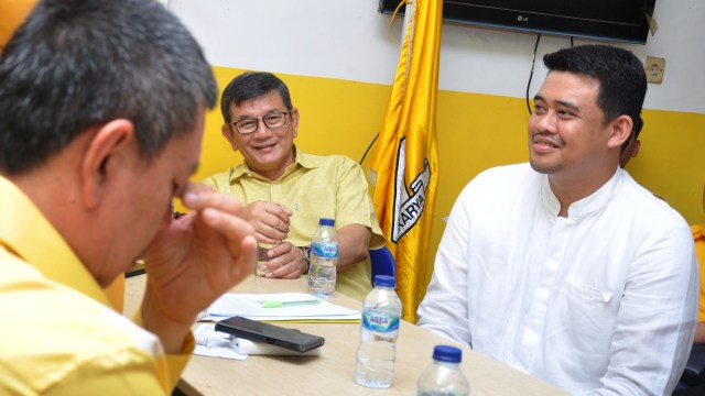 Bobby Nasution daftar cawalkot Medan ke DPD Golkar