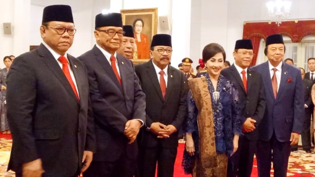 Suasana jelang pelantikan Anggota Dewan Pertimbangan Presiden Republik Indonesia, di Istana Kepresidenan, Jakarta, Jumat (13/12). Foto: Kevin S Kurnianto/kumparan
