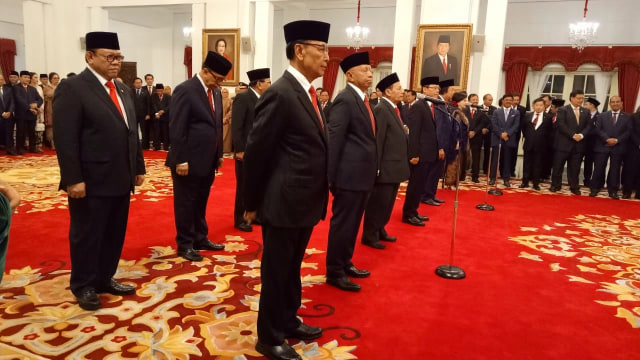 pelantikan 9 Anggota Wantimpres