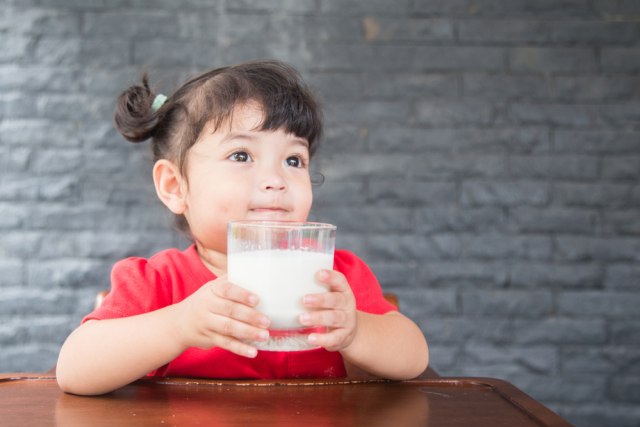 Minum Susu saat Sarapan, Ini Manfaatnya untuk Anak Foto: Shutterstock