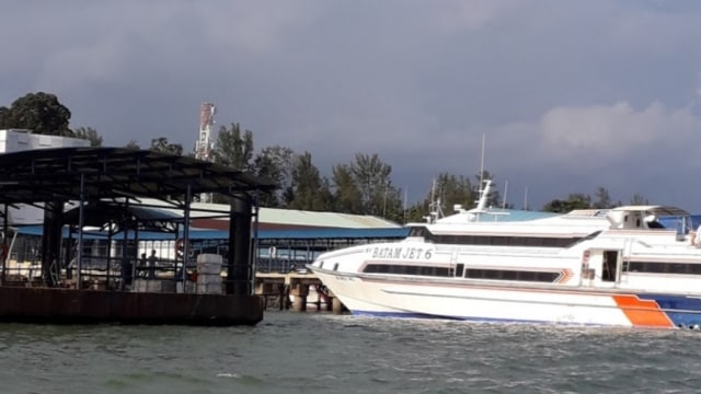 Ilustrasi pelayaran di pelabuhan domestik Sekupang. Foto ; Istimewa