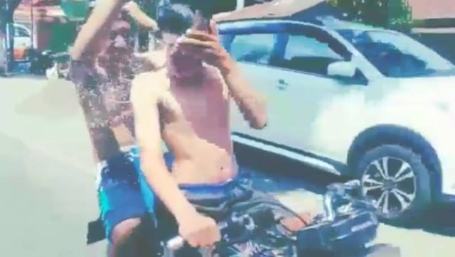 Lagi, 2 Video 4 Remaja Mandi Sambil Naik Motor Viral di Kota Mojokerto