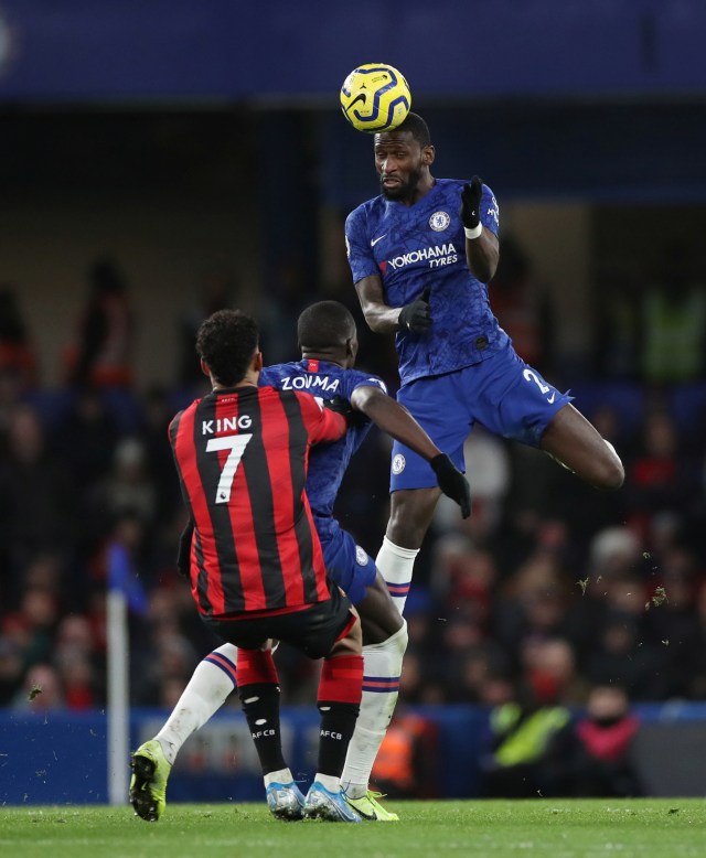 Pertandingan Premier League antara Chelsea dan Bournemouth.  Foto: REUTERS/David Klein