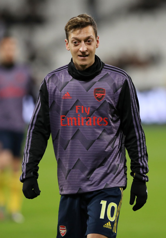 Gelandang serang Arsenal, Mesut Oezil.  Foto: REUTERS/David Klein 