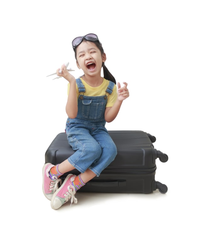 Anak traveling PTR Foto: Shutterstock