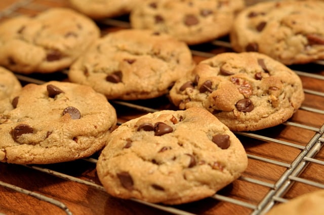 Kue kering cokelat chip. Sumber gambar: Wikimedia Commons.