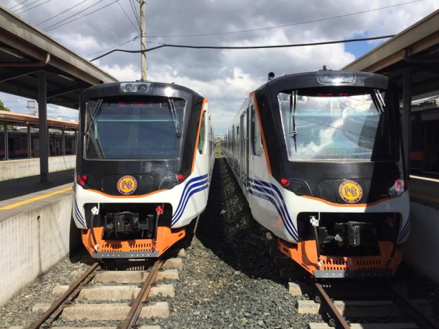 Uji Coba operasional kereta buatan PT INKA di Manila, Filipina. Foto: Angga Sukmawijaya/kumparan