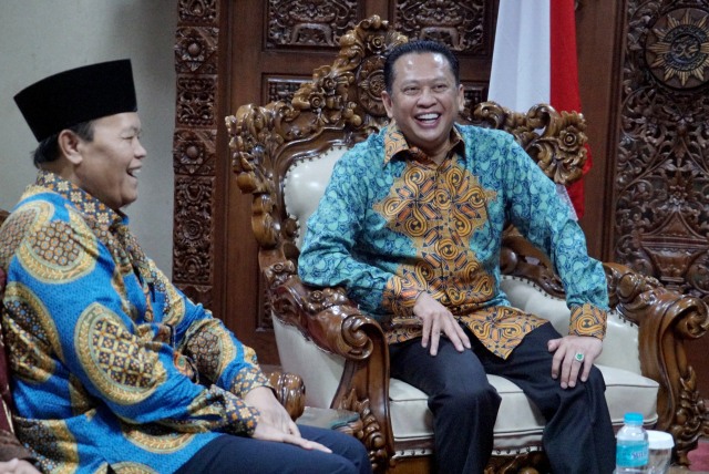 Foto: Pimpinan MPR Temui PP Muhammadiyah Bahas Amandemen UUD 1945 (19833)