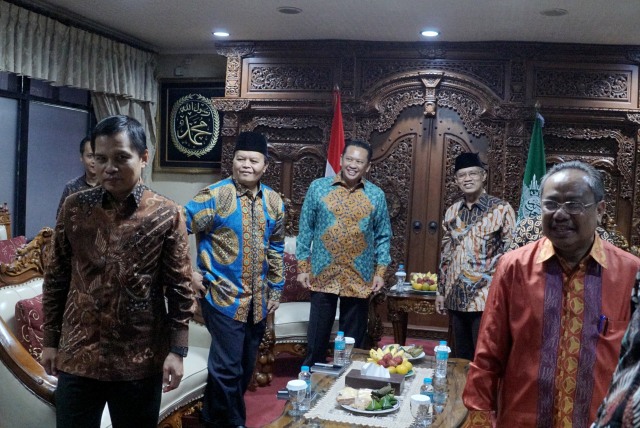 Foto: Pimpinan MPR Temui PP Muhammadiyah Bahas Amandemen UUD 1945 (19834)