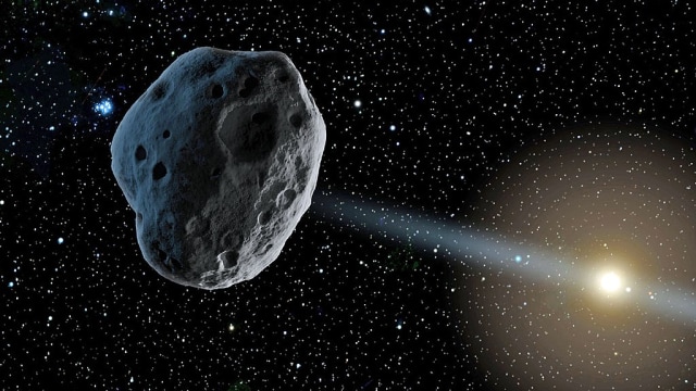ilustrasi asteroid. Foto: commons.wikimedia.org