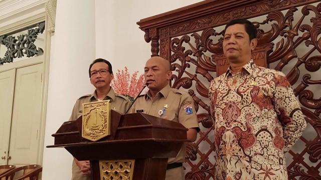 Konferensi pers Inspektorat DKI