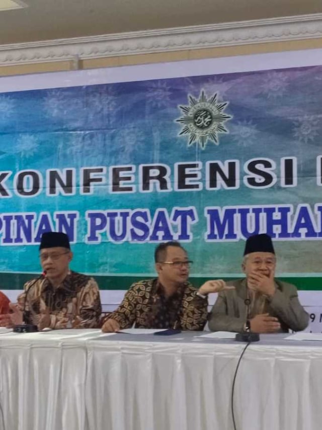 Konferensi pers Muhammadiyah terkait persoalan uighur, Senin (16/12). Foto: Abyan Faisal/kumparan