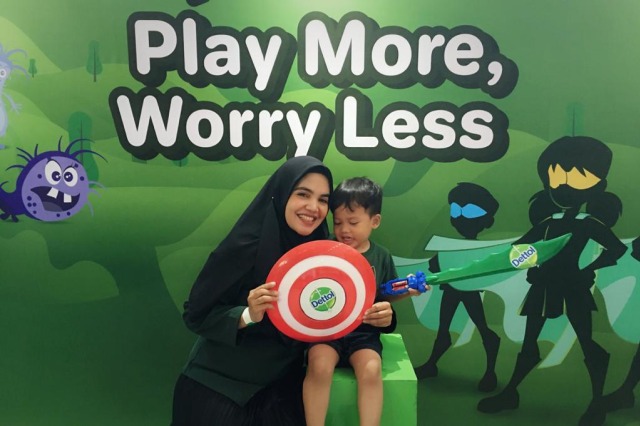 Turut Hadir dalam acara Kumparan Moms Mingle Bersama Dettol, Play More Worry Less