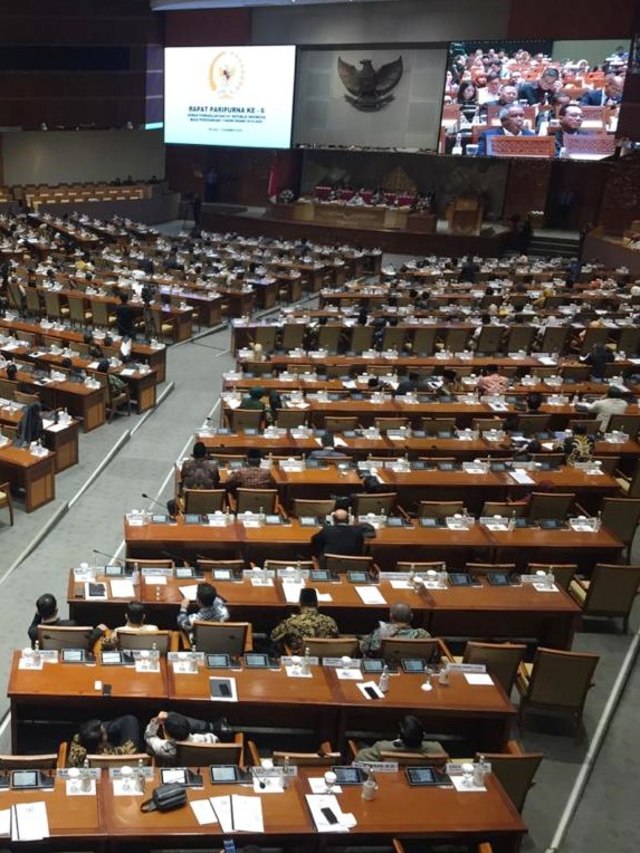 Rapat Paripurna penutupan masa sidang jelang Reses DPR, PTR