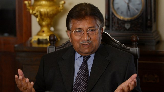 Mantan Perdana Menteri Pakistan, Pervez Musharraf.  Foto: AFP/FAROOQ NAEEM