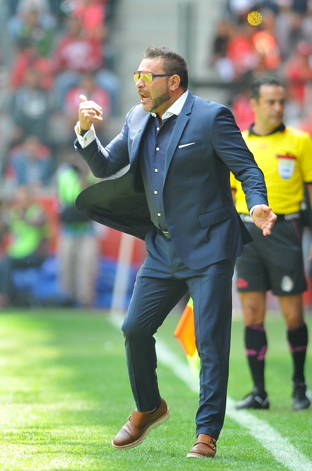 Pelatih Monterrey, Antonio Mohamed. Foto: Julio Cesar Aguilar / AFP