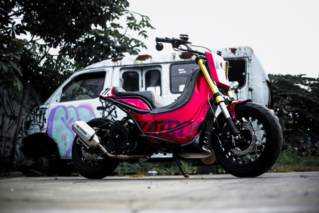 Menanti Honda BeAT Listrik Bergaya Futuristik Karya Modifikator Indonesia (100293)