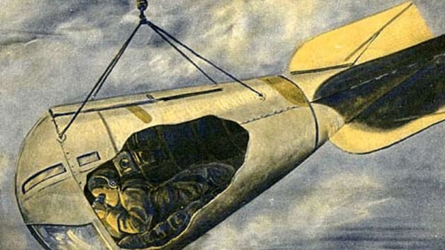 Foto: Zeppelin Spy Basket digunakan dalam perang dunia I sebagai bagian dari alat mata-mata
